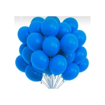 Koyu Mavi Balon 12 Inç 10 Mavi Mavi