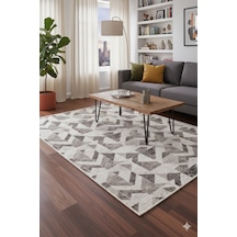 Kaymaz Taban Modern Desen Halı Yolluk Leke Tutmaz Kolay Temizlenir Koridor Salon Yatak Mutfak Odası Çok Renkli