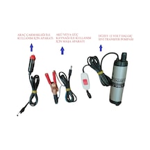 12 Volt Çakmaklık Ve Akü Maşalı Dalgıç Mazot Aktarma Sıvı Trans