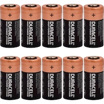 Duracell CR123A Lithium 3V Pil (Bulk - Dökme) 10 Adet