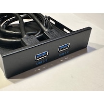 2 Port Usb 3.0 Kasa İçin Ön Panel Usb 3.0 Kasa İçin Ön Panel 3.5'' Usb 3.0 Panel