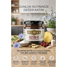 Rutin-x Hindiba Bromelain Magnezyum Kolojen C Vitamini Katkılı Çözünebilir Form Kahve 120 G