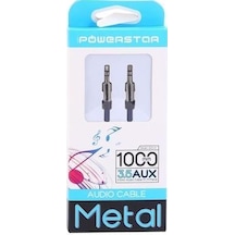 Aux Kablo Erkek-Erkek 1.5 Mt Gold Kutulu Powerstar