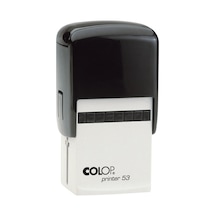 Colop Prınter 53 Tarih Kaşe Tr Siyah Kasa Mavi/kırmızı Keçe - 30 x 45 MM