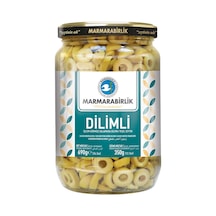 5 Adet Marmarabirlik Dilimli Yeşil Zeytin 350 G