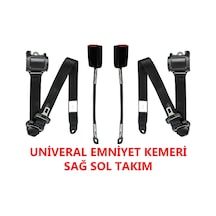 Tofaş Doğan Şahin Kartal Uyumlu Ön Emniyet Kemeri Sağ Sol Takım Otomatik (527520407)