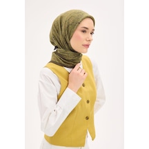 Silk Home Arve Eşarp Etnik Kahverengi 90x90 Çok Renkli