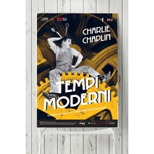 Modern Times-asri Zamanlar Charlie Chaplin Film Afişi Poster 2