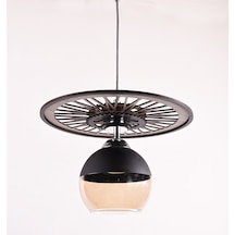 Sevenlight Tekli Bisiklet Dekoratif Ahşap Avize
