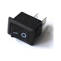 10 Adet Ic-125B Mini (S) Işiksiz Anahtar On-Off 2P Siyah