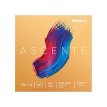 Daddarıo A310 4/4m Keman Tel Seti, Ascente, Scale 4/4, Medıum Tensıon