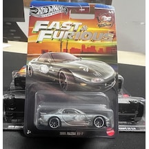 Hot Wheels Siver Series Fast&furious 1995 Mazda Rx-7 Hnr88 - 979q Gümüş