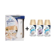Glade Otomatik İpeksi Vanilya + Lavanta Ferahlığı + 2'li Temiz Çarşaf Ferahlığı 4 x 269 ML