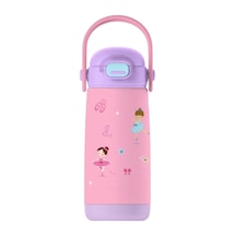 Sipnjoy - Sipsquad Plus Çocuk Su Termosu 480 Ml - Ballerina Sparkle