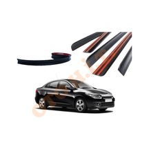 Renault Fluence Uyumlu Bagaj Üstü Spoiler Mat Siyah