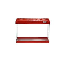 Kanki Pet KP3518 Renkli Kapak Akvaryum Kırmızı 35 CM