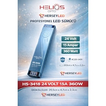 Helios Hs-3418 24v 15 Amper 360w Led Trafo