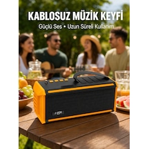 Taşınabilir J-ıpox P520 1200 Mah Bluetooth Hoparlör Mikrofonlu Yeni Nesil - Lisinya