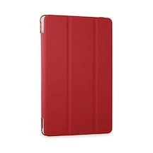 Samsung GalaxyUyumlu X610 Tab S9 Fe Plus 12.4 Kılıf Tablet Smart Kılıf - Kırmızı Diğer