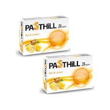 Ledapharma Pasthill Bal Ve Limon 24 Adet Boğaz Pastili 2'Li