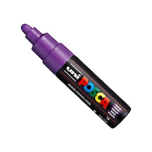Uni Pc-7m Boya Marker Sanat Kalemleri - Büyük Kurşun Ucu 4,5-5,5 Mm - 15 Renk - 2017 İçin Yeni - Mor