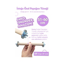Vixpet Papağan Tüneği 51-60 CM Çapı 25 MM İsteğe Özel Jako Monk Amazon Senegal Konur