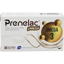 Prenelac Omega 3 Takviye Edici Gıda 30 Soft Jel Kapsül