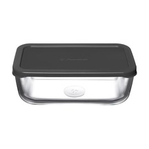 Snow Box Saklama Kabı 1225 Cc Plastik Gri Kapaklı