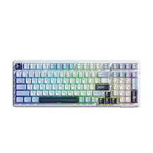 Aula F99 3 Modlu RGB Hot Swap Linear Graywood V3 Switch Mekanik Kablosuz Klavye