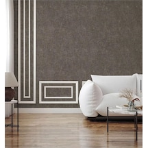 Adawall Muse Koleksiyonu- 25105-6 Kahverengi Textile Dokulu Duvar Kağıdı 1.06x15.6m, 16.5m²