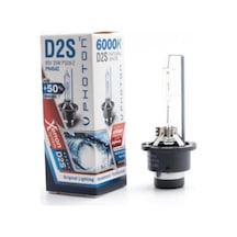 D2s 6000k %50 Fazla Işık Zenon Xenon Ampul 1 Adet