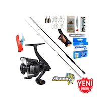 Okuma Revenger Rv-3000a 270cm 20-40gr Double Black Spin Olta Takımı Seti
