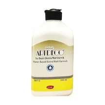 Su Bazlı Ekstra Mat Vernik 500 Ml.