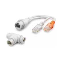 Nodar Nd2451 T Tipi Su Geçirmez Poe Splitter Rj45 Veri + Güç Ayırıcı