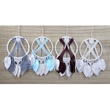 Rüya Kapanı Dreamcatcher Model 27 Çok Renkli