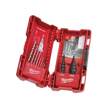 Milwaukee Kademeli Matkap Ucu Kombo Set 48899350