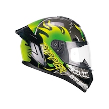 Cgm 330r Rıot Rıpper Kapalı Kask Siyah/sarı-l