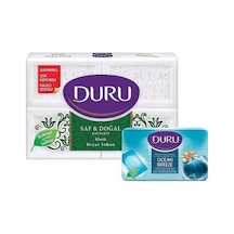 Saf Ve Doğal Kaynaklı Beyaz Sabun Klasik 4 X 150 G 600 G + Duş Sabunu Okyanus Tazeliği 150 G