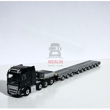 1/50 Volvo Fh5 8x4 750hp + Low Loader 10 Aks -broshuıs - Lowbed