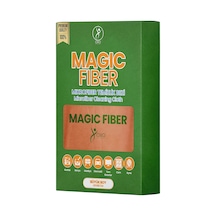 Magic Fiber Mikrofiber Temizlik Bezi Büyük Boy %80 Polyester%20 Polyamid, İz Leke Tüy Bırakmaz, Mutfak Banyo Cam Araç İçin Çok Amaçlı Temizlik Bezi, 60 C'ye Kadar Yıkanabilir Belirtilmemiş