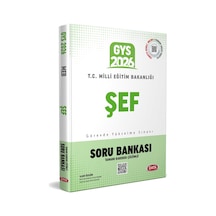 Data 2026 Gys Milli Eğitim Bakanlığı Şef Soru Bankası Data Yayınları
