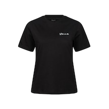 2as Alıce Kadın Yuvarlak Yaka T-shirt Siyah