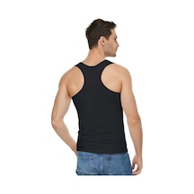 Bonbonetti Bonbonetti 3 Lü Paket Pamuklu Likrali Erkek Sporcu Atlet Siyah 2Xl Siyah