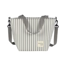Walking Mum Bolsa Comiditas Çizgi Desenli Termos Çanta Çok Renkli