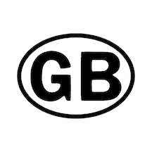 Gb Sticker 10 X 7 Cm
