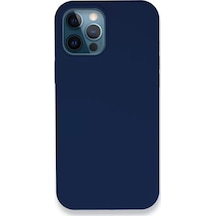 Newface Apple İphone 12 Pro Kılıf Lansman Legant Silikon - Lacivert