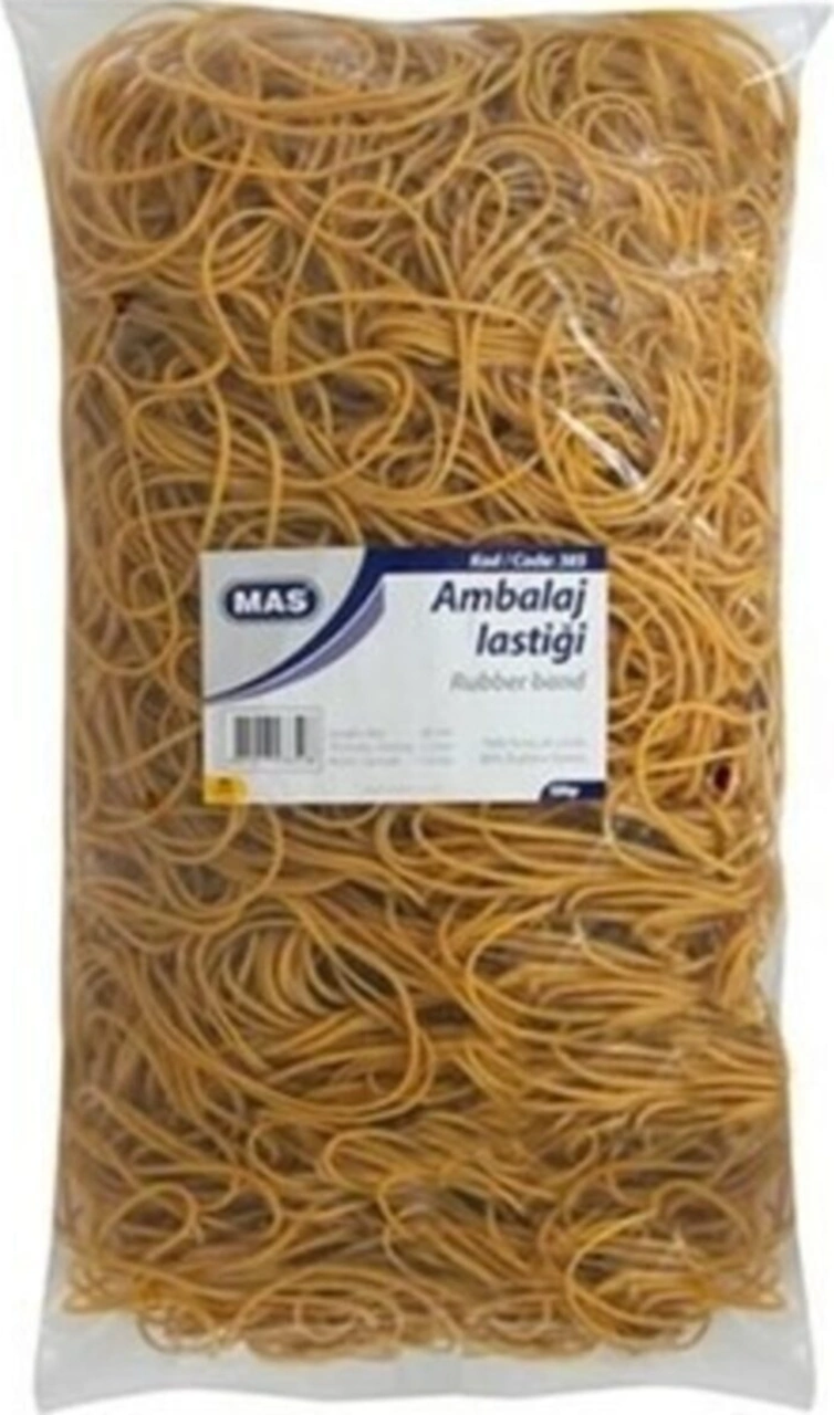 Ambalaj Lastik Poşet Midi %80 Kauçuk 500 Gram Midi Ambalaj Lastiği