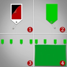 Chromakey- Green Screen- Greenbox- Yeşil Fon Perde 1.5 X 2 M