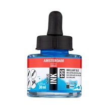 Amsterdam Akrilik Mürekkep 30 Ml Brillant Blue 564 Diğer