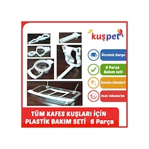 Kuş Yemlik Mamalık Kumluğu Ballık Darı Meyve Tutacağı 6 Lı Set